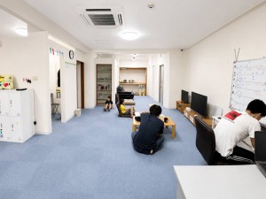 メインルームです。１フロアが広く、多目的にお過ごし頂けます。