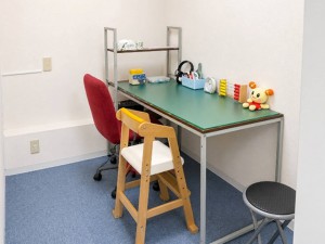 学習スペースです。別室で行います。