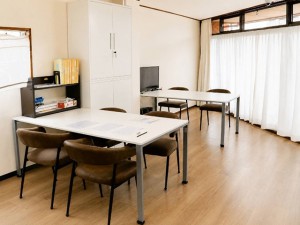 お勉強部屋です。メインルームとは離れているので、集中して学習に取り組めます。