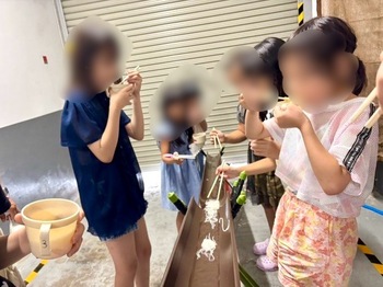✨流しそうめん✨